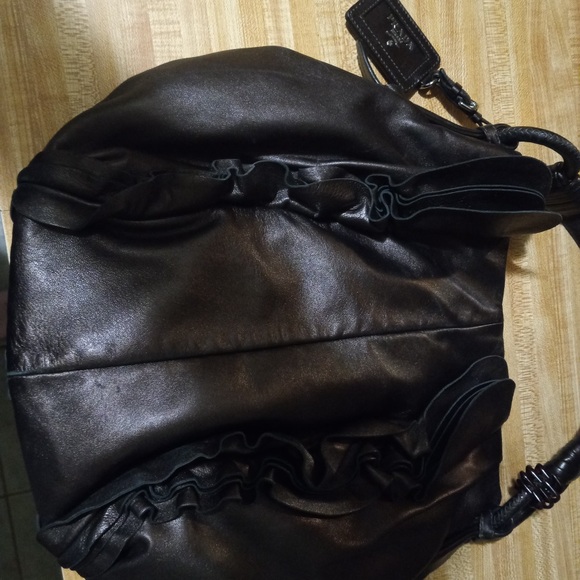 PRADA Napa Ruffle Hobo - Picture 3 of 5
